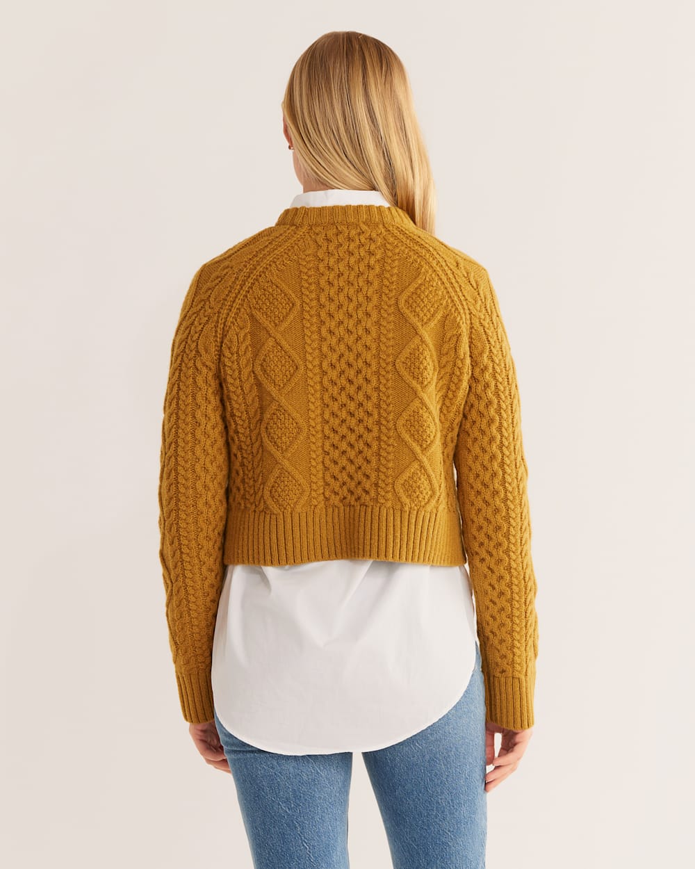 PENDLETON WOMEN'S SHETLAND COLLECTION FISHERMAN SWEATER