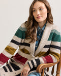 PENDLETON WOMEN'S CAMP STRIPE CARDIGAN