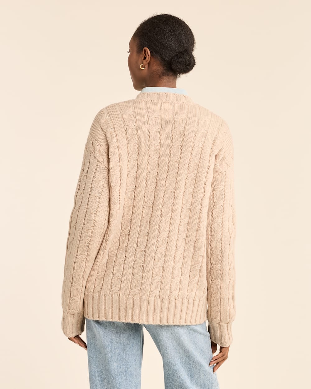 PENDLETON WOMEN'S SHETLAND COLLECTION FISHERMAN CARDIGAN