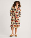 PENDLETON WOMEN'S WYETH TRAIL COTTON TERRY VELOUR ROBE