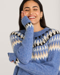PENDLETON WOMEN'S OVERSIZED ALPACA FAIR ISLE SWEATER