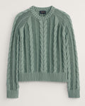 PENDLETON WOMEN'S COTTON CABLE SWEATER
