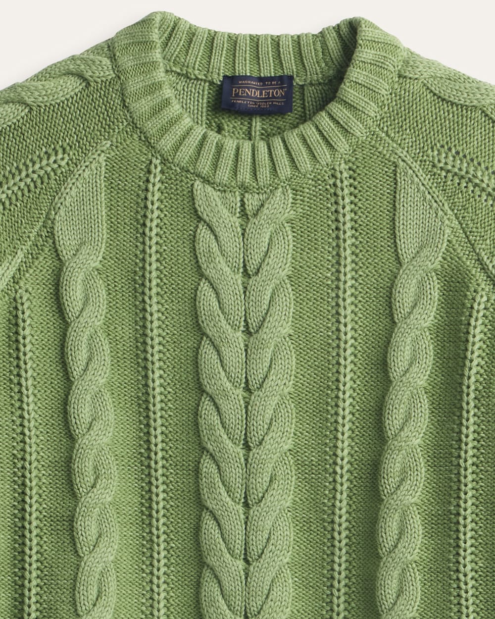 PENDLETON WOMEN'S COTTON CABLE SWEATER