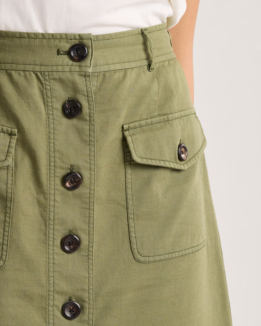PENDLETON WOMEN'S UTILITY COTTON/LINEN SKIRT