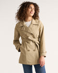 PENDLETON WOMEN'S MARLENE CLASSIC SHORT TRENCH COAT