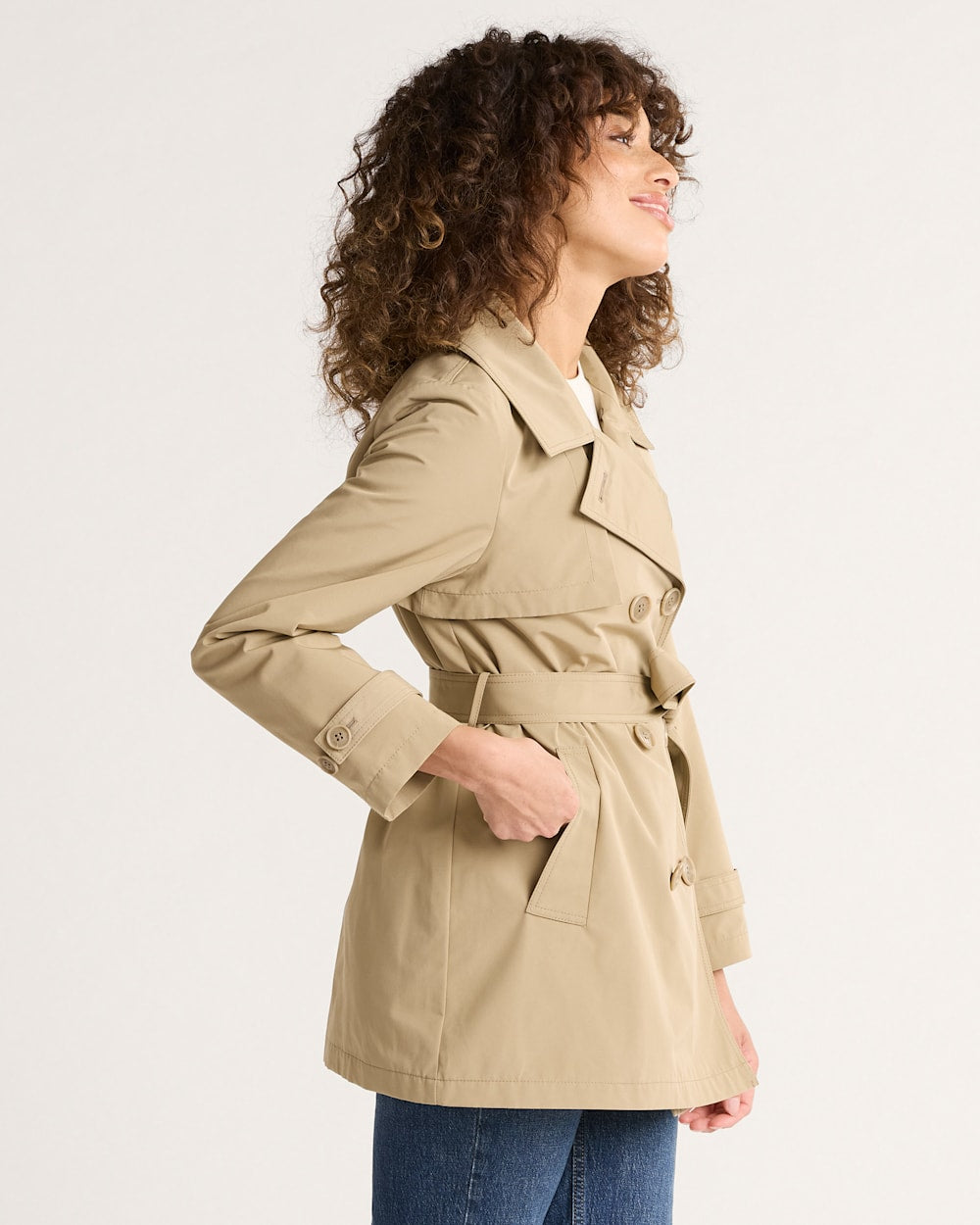 PENDLETON WOMEN'S MARLENE CLASSIC SHORT TRENCH COAT