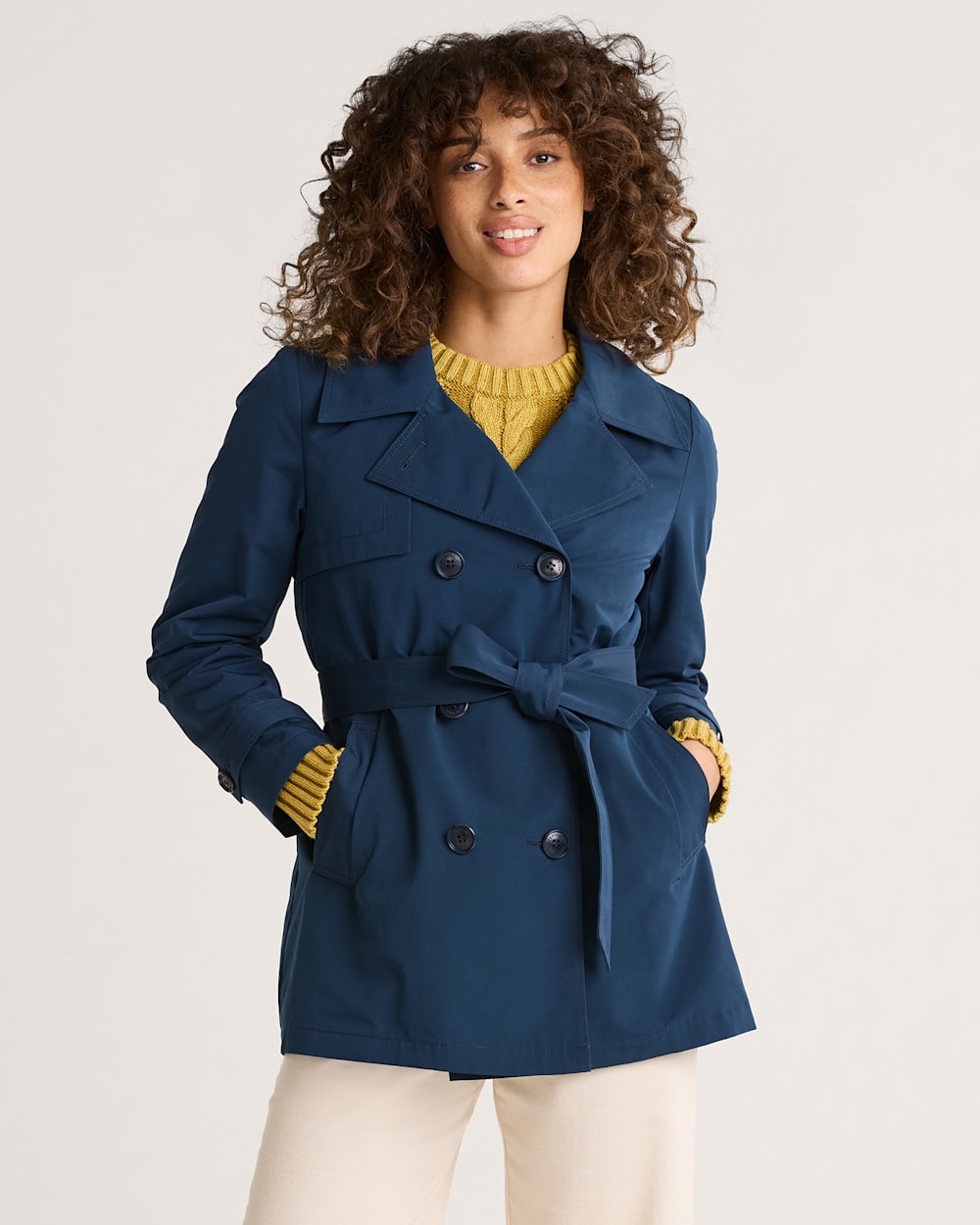 PENDLETON WOMEN'S MARLENE CLASSIC SHORT TRENCH COAT