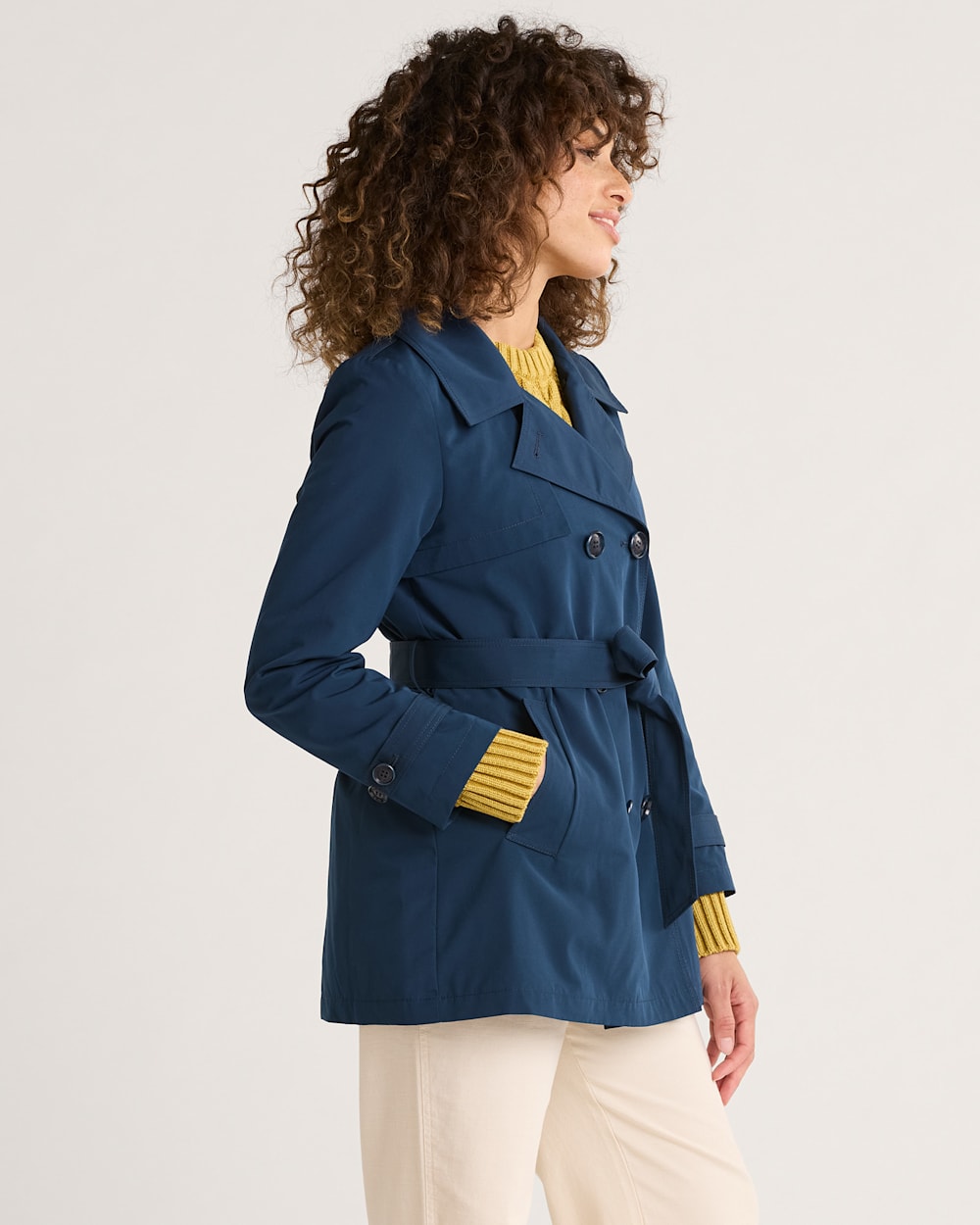 PENDLETON WOMEN'S MARLENE CLASSIC SHORT TRENCH COAT