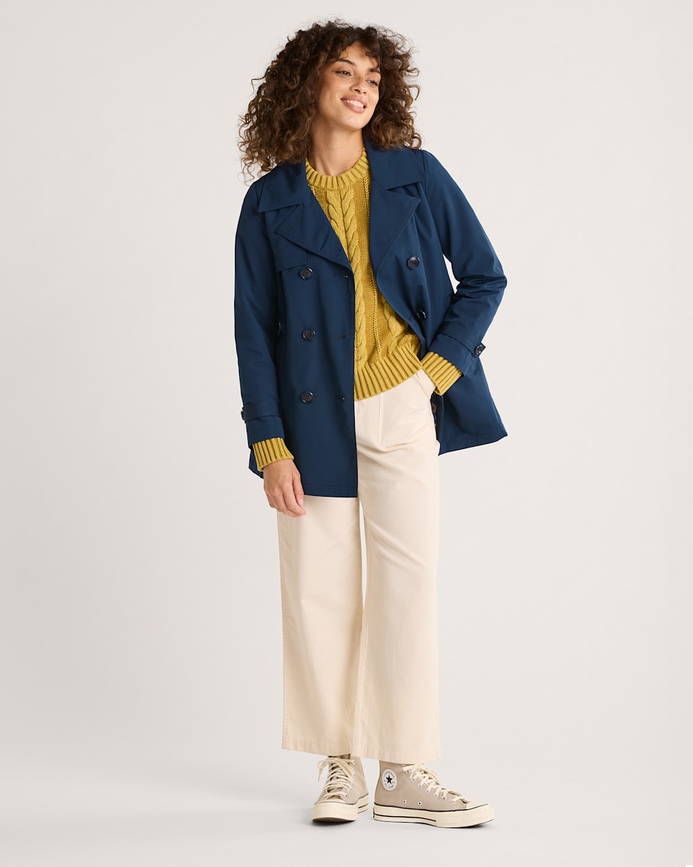 PENDLETON WOMEN'S MARLENE CLASSIC SHORT TRENCH COAT