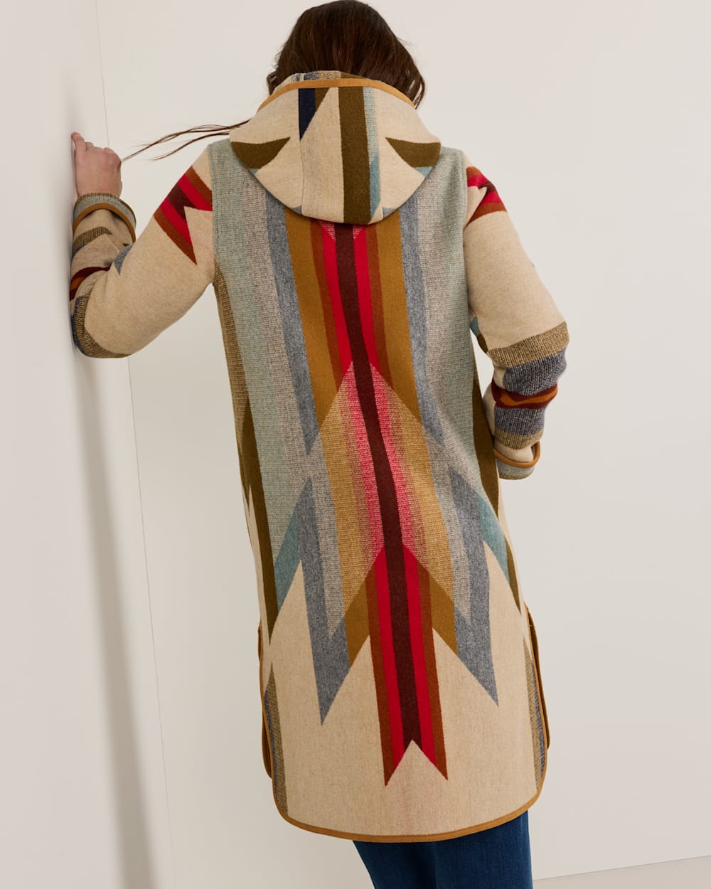 PENDLETON WOMEN'S WYETH TRAIL WOOL BLANKET COAT