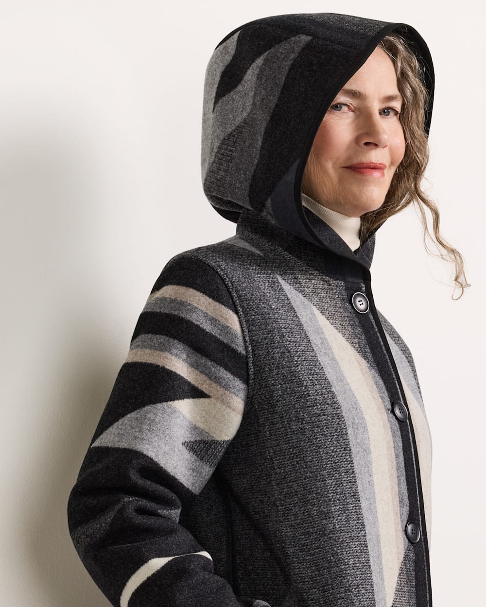 PENDLETON WOMEN'S WYETH TRAIL WOOL BLANKET COAT