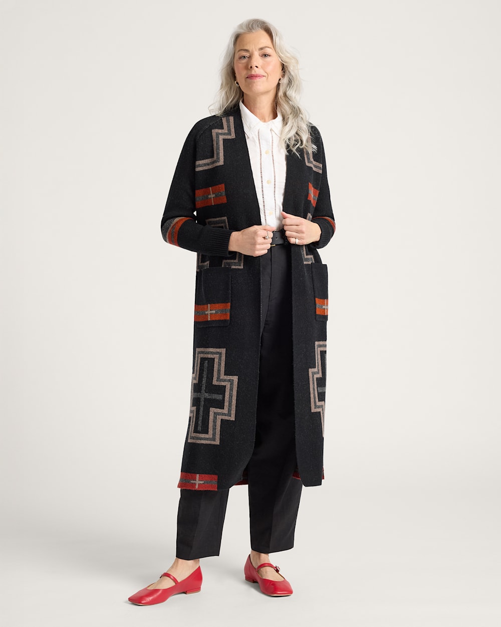 PENDLETON WOMEN'S SAN MIGUEL LAMBSWOOL DUSTER CARDIGAN
