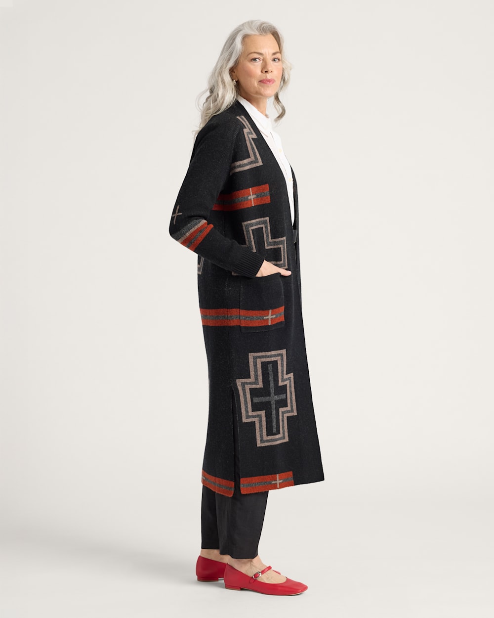 PENDLETON WOMEN'S SAN MIGUEL LAMBSWOOL DUSTER CARDIGAN