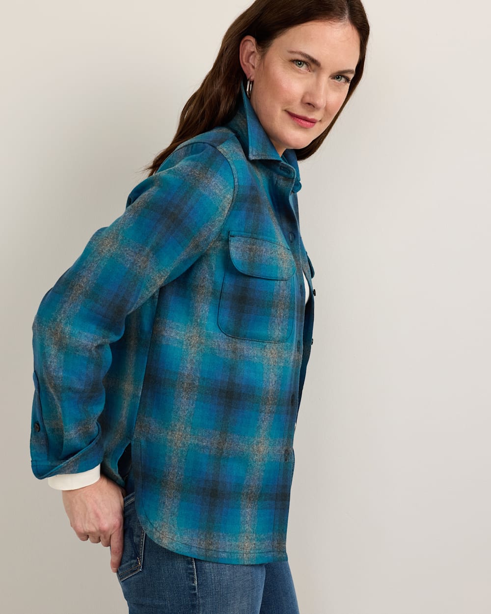 PENDLETON WOMEN'S PLAID BOARD SHIRT
