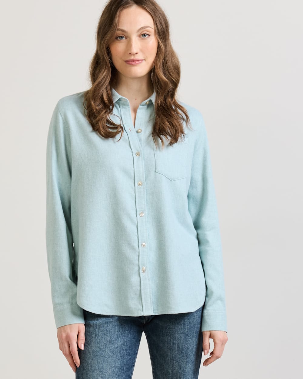 PENDLETON WOMEN'S COTTON FLANNEL RELAXED SHIRT