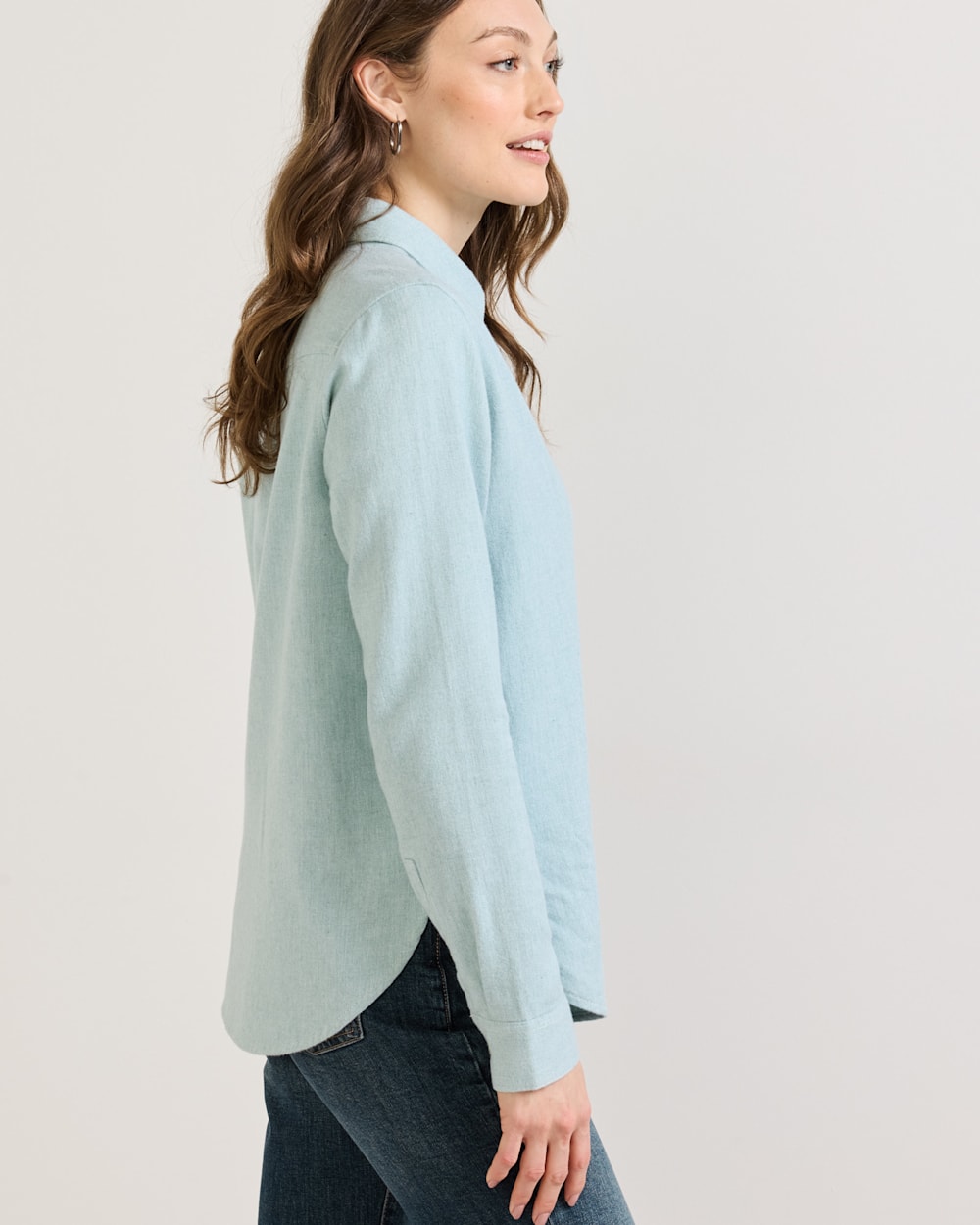 PENDLETON WOMEN'S COTTON FLANNEL RELAXED SHIRT