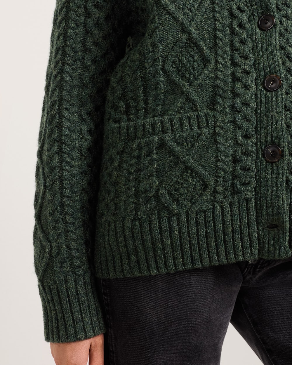 PENDLETON WOMEN'S FISHERMAN WOOL CARDIGAN