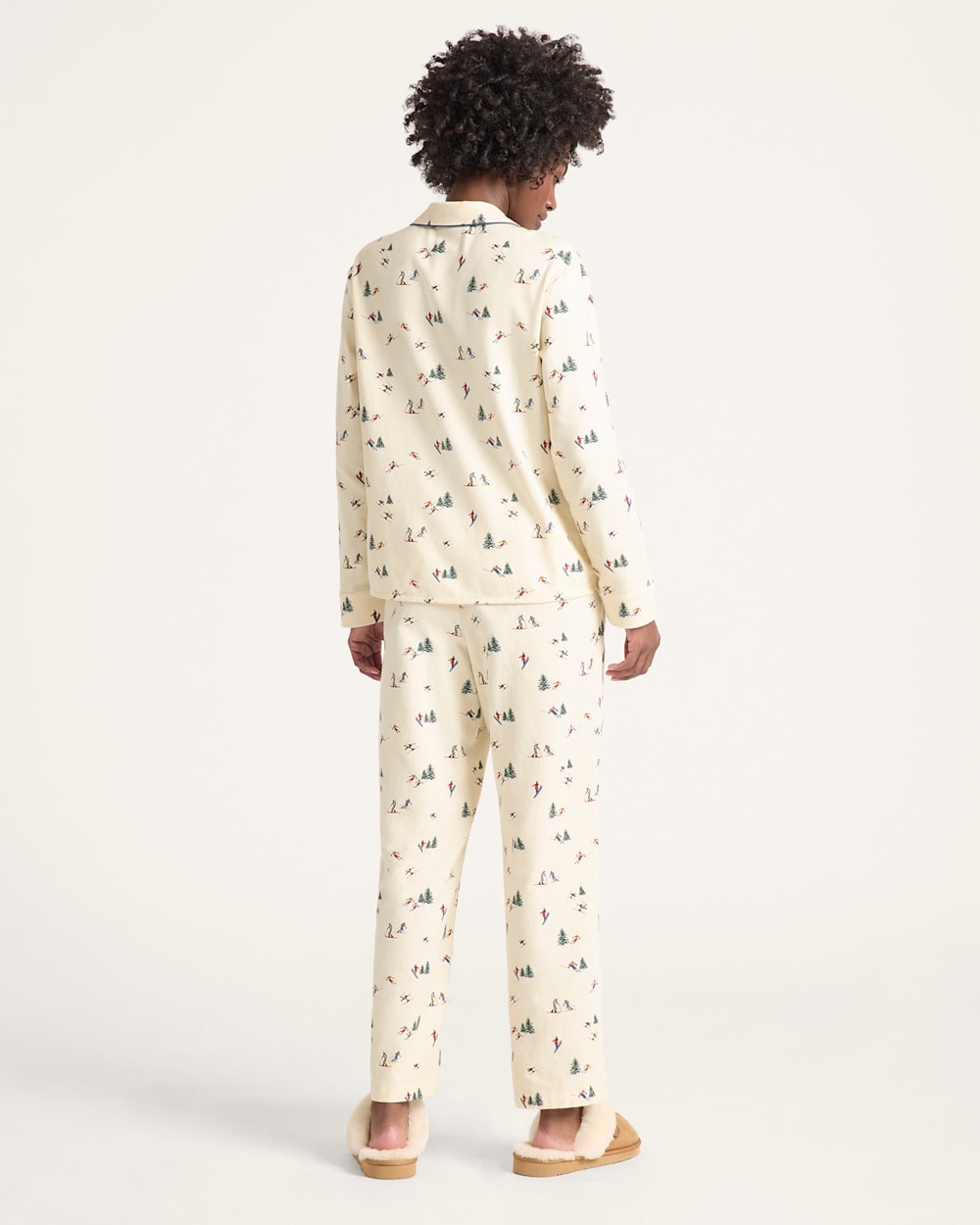 PENDLETON WOMEN'S SKI PRINT FLANNEL PAJAMA SET