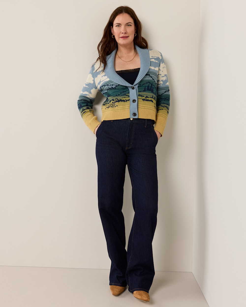 PENDLETON WOMEN'S BIG SKY COTTON CARDIGAN