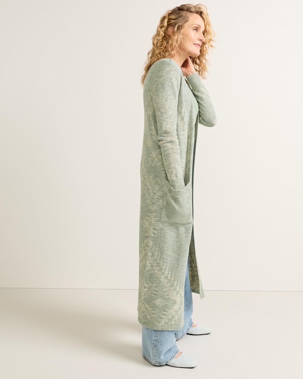 PENDLETON WOMEN'S TEXTURED DUSTER CARDIGAN