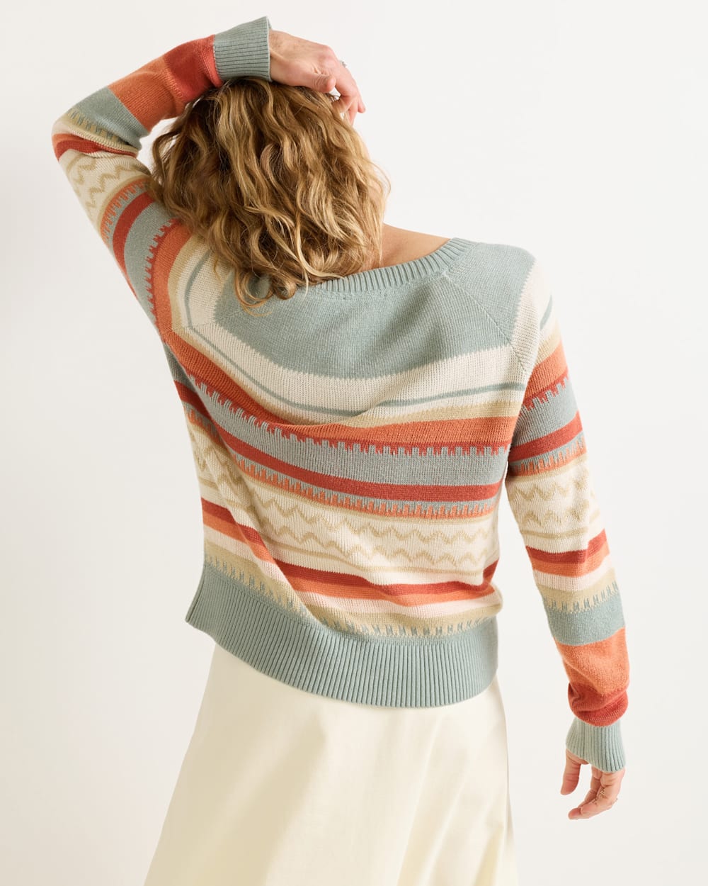 PENDLETON WOMEN'S RAGLAN COTTON SWEATER