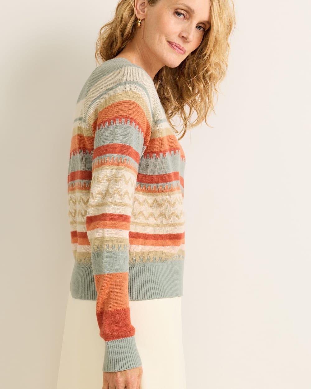 PENDLETON WOMEN'S RAGLAN COTTON SWEATER