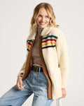 PENDLETON WOMEN'S GLACIER SUNSET SHERPA FLEECE JACKET