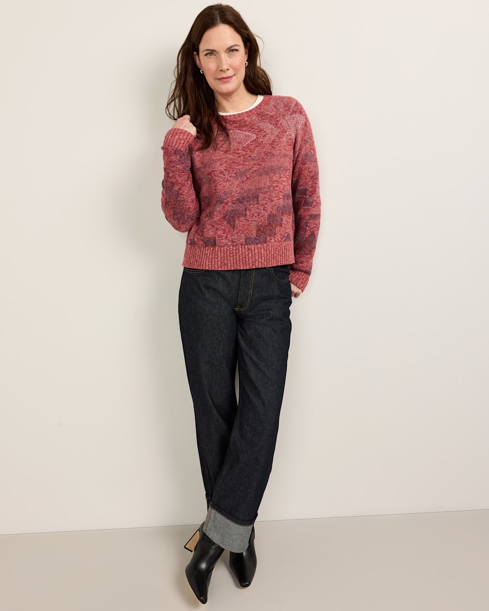 PENDLETON WOMEN'S RAGLAN COTTON SWEATER