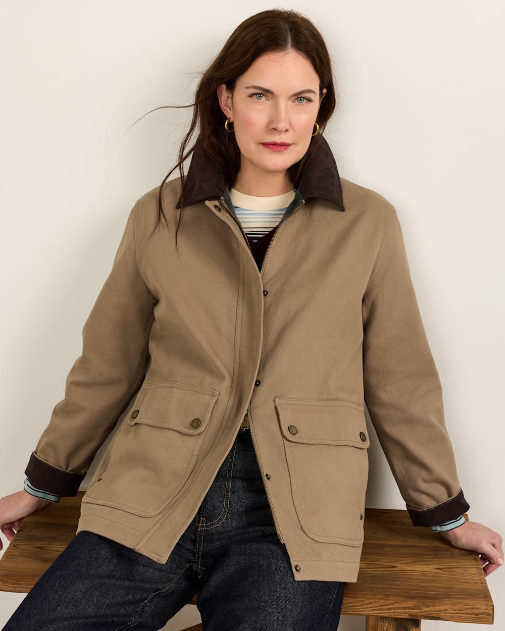 PENDLETON WOMEN'S CASCADES CANVAS BARN COAT