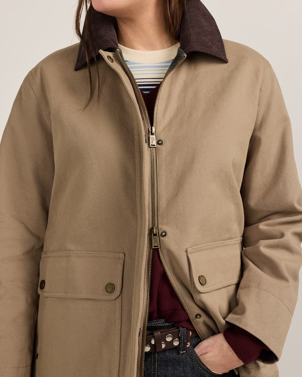 PENDLETON WOMEN'S CASCADES CANVAS BARN COAT
