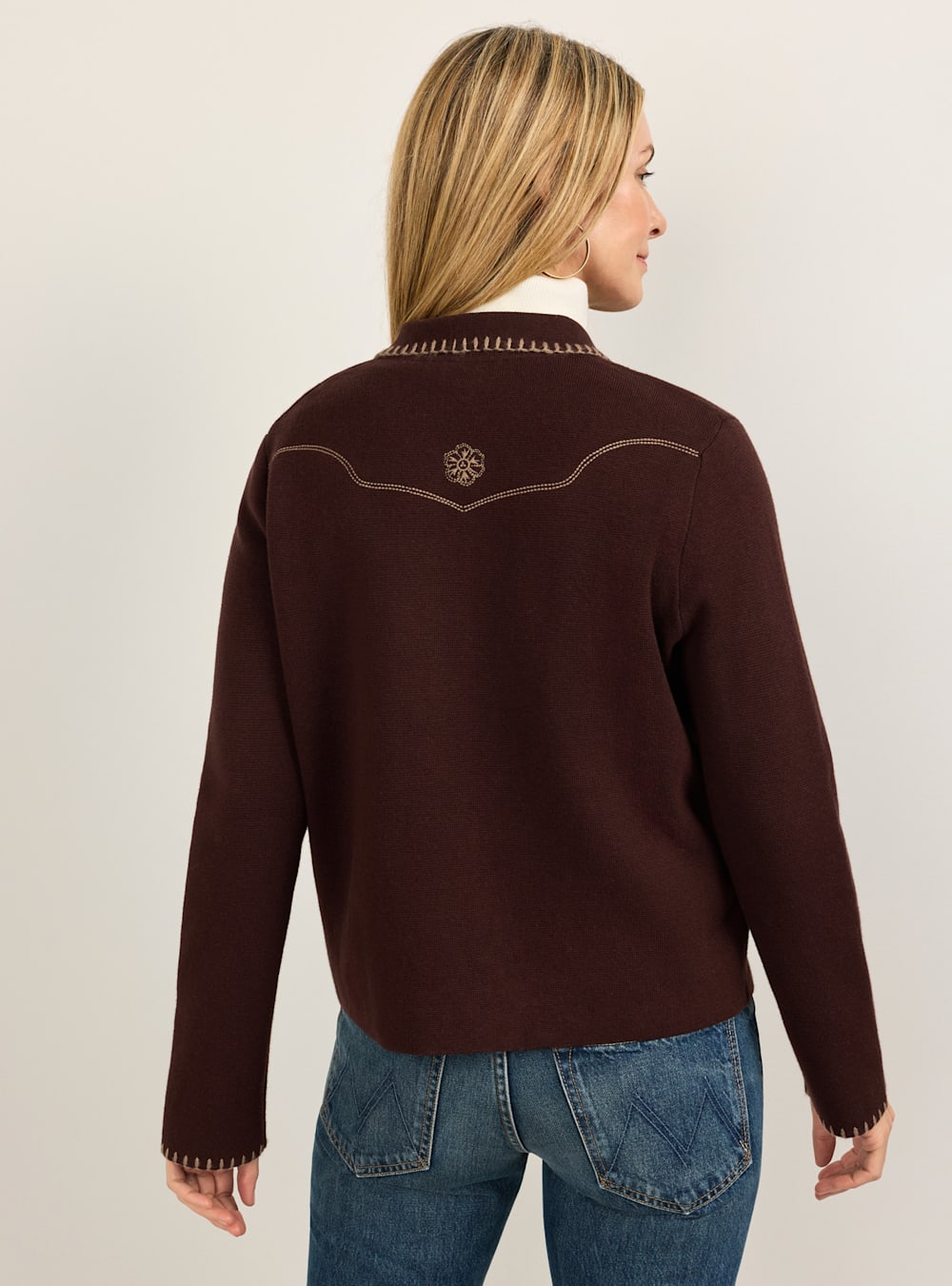 PENDLETON WOMEN'S EMBROIDERED SOUVENIR CARDIGAN