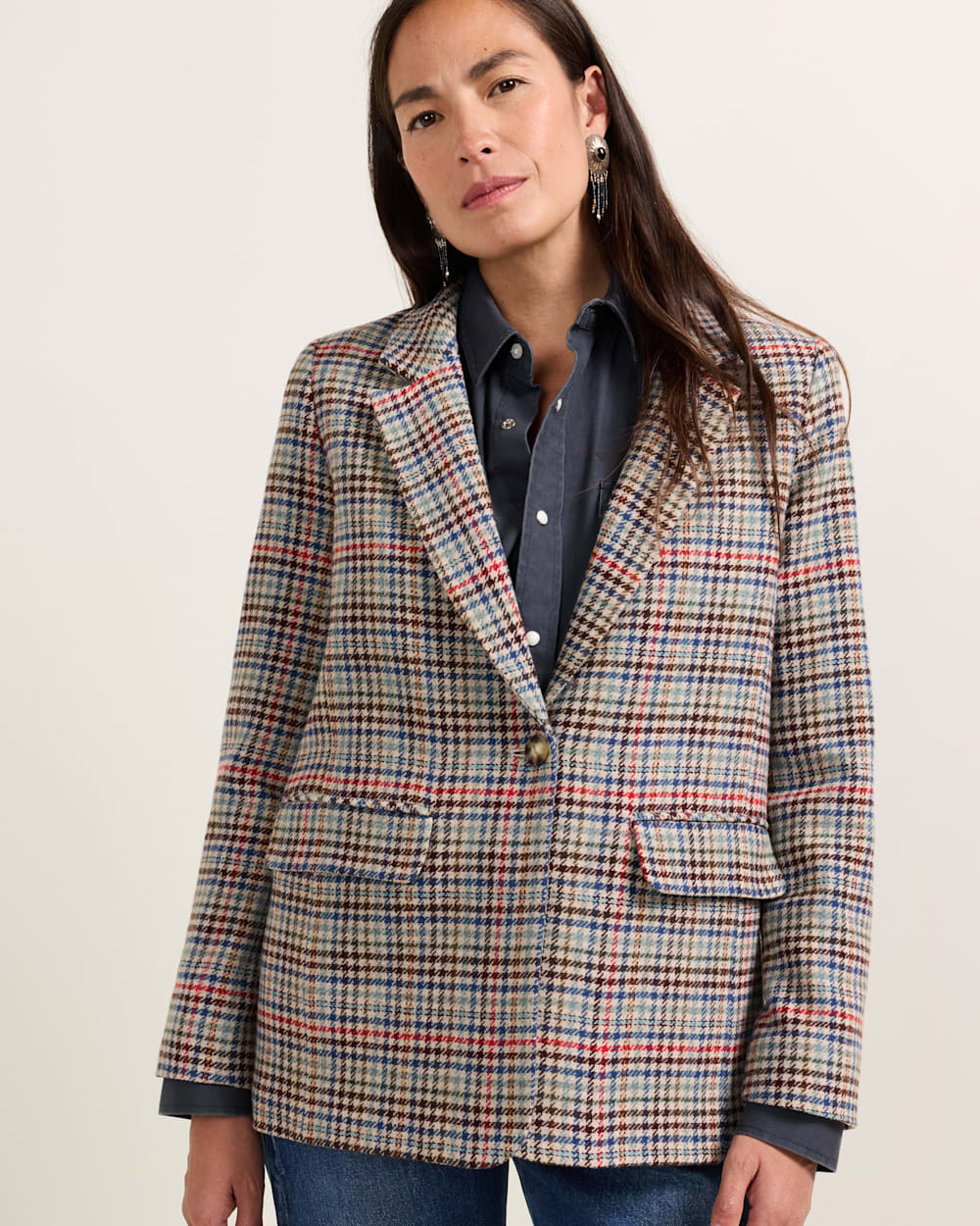 PENDLETON WOMEN'S TWEED WOOL BLAZER