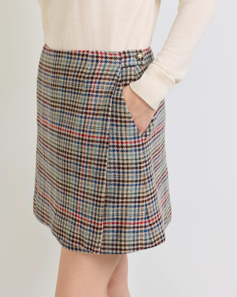 PENDLETON WOMEN'S MARGO WOOL WRAP SKIRT