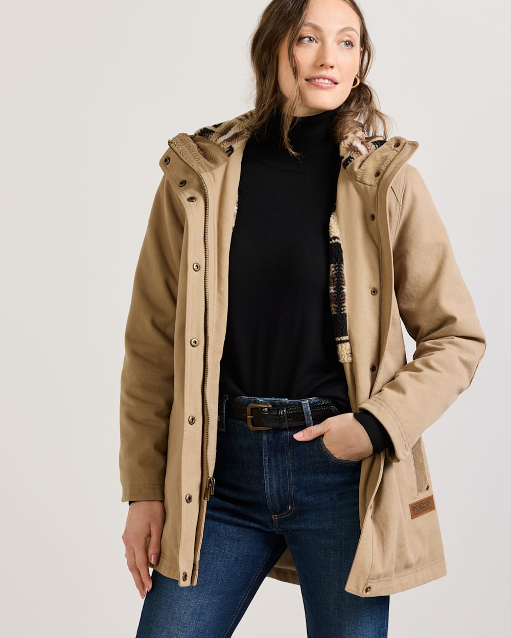 PENDLETON WOMEN'S CEDAR CREEK CANVAS PARKA