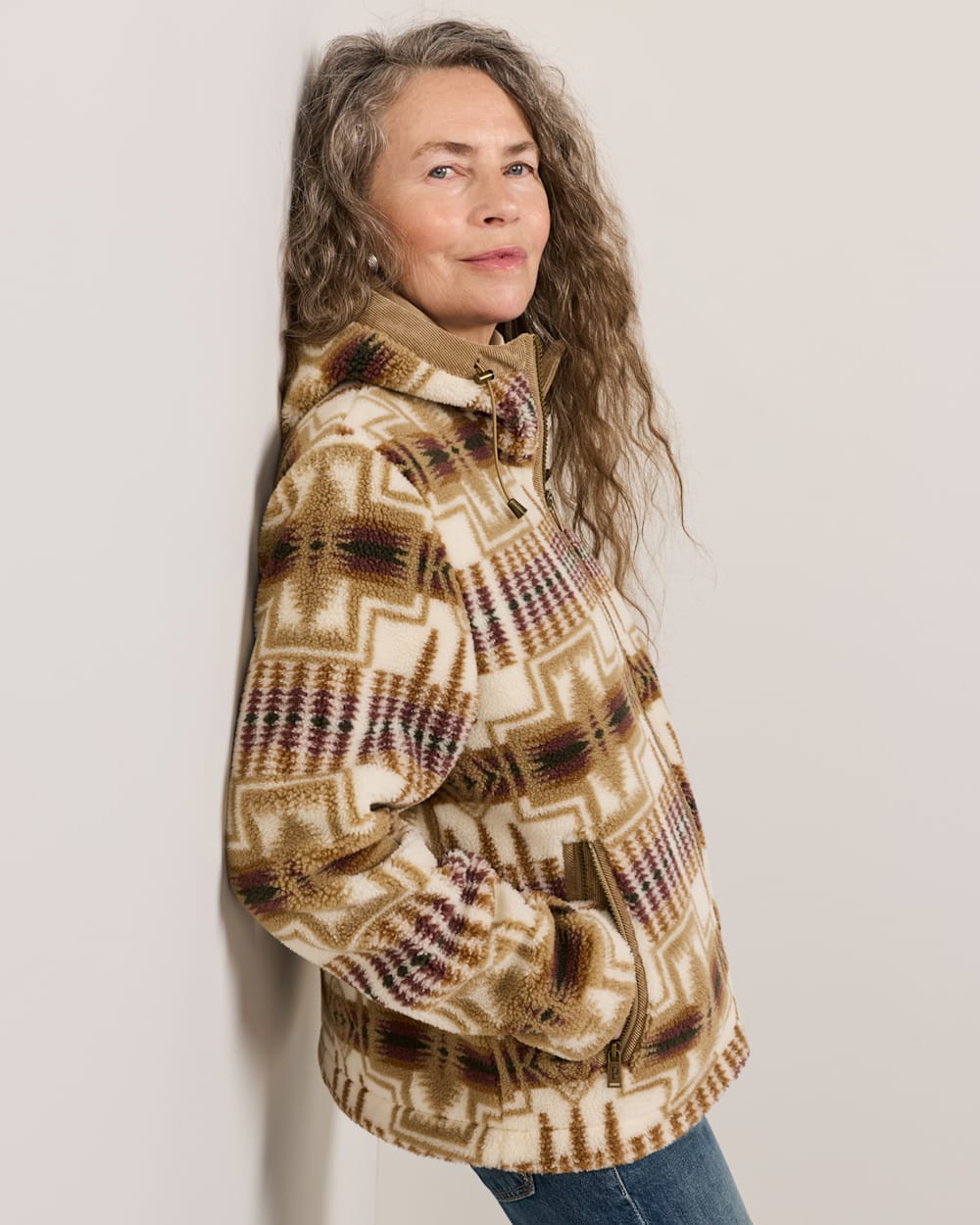 PENDLETON WOMEN'S HARDING COTTONWOOD FLEECE HOODIE