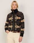 PENDLETON WOMEN'S HARDING FOXGLOVE FLEECE BOMBER JACKET