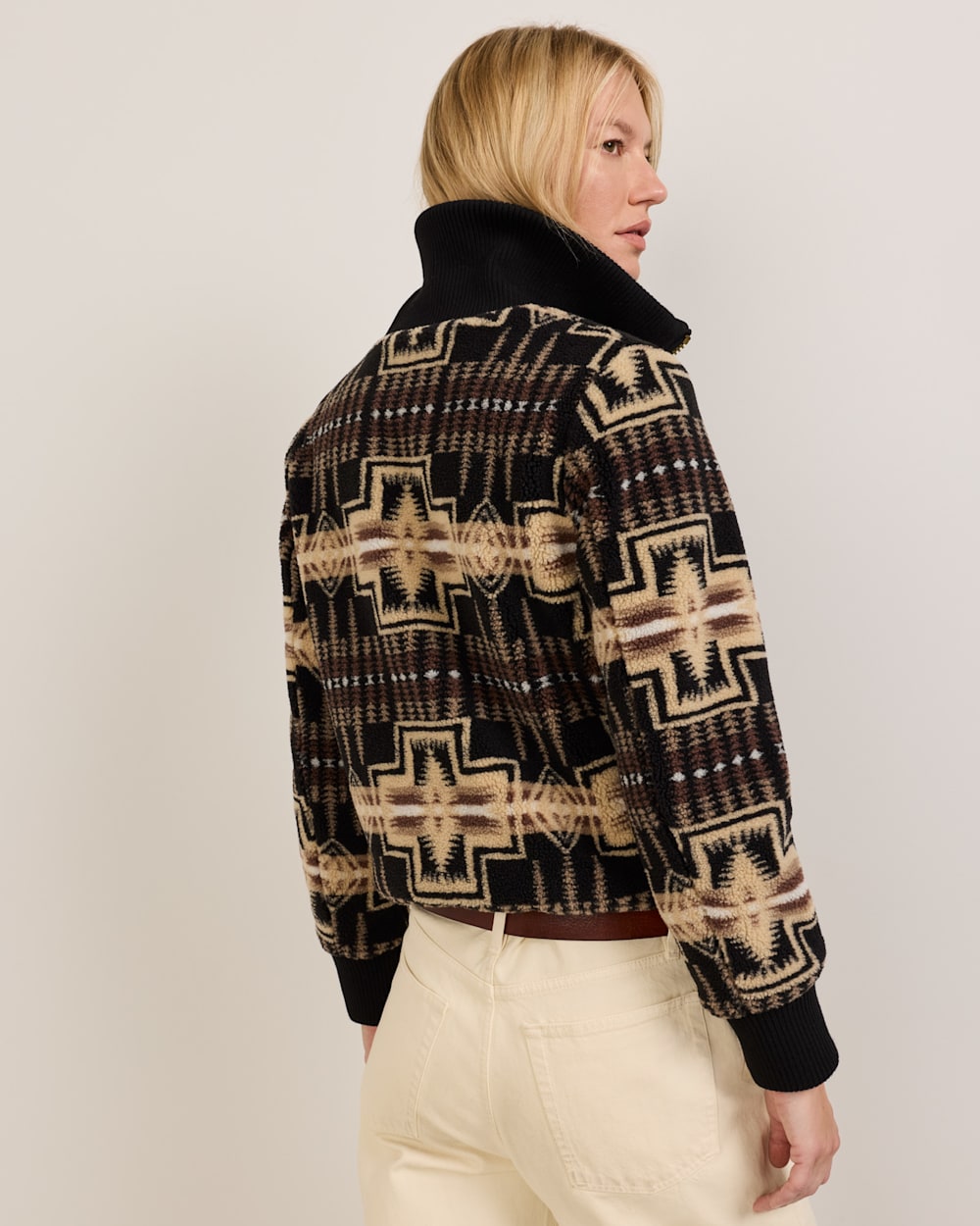 PENDLETON WOMEN'S HARDING FOXGLOVE FLEECE BOMBER JACKET