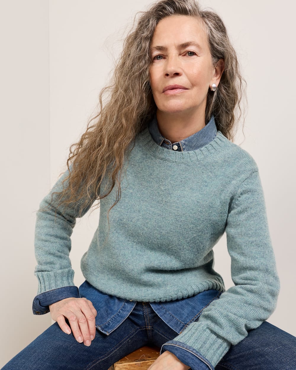 PENDLETON WOMEN'S SHETLAND COLLECTION CREWNECK