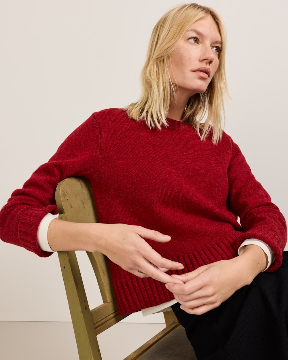 PENDLETON WOMEN'S SHETLAND COLLECTION CREWNECK