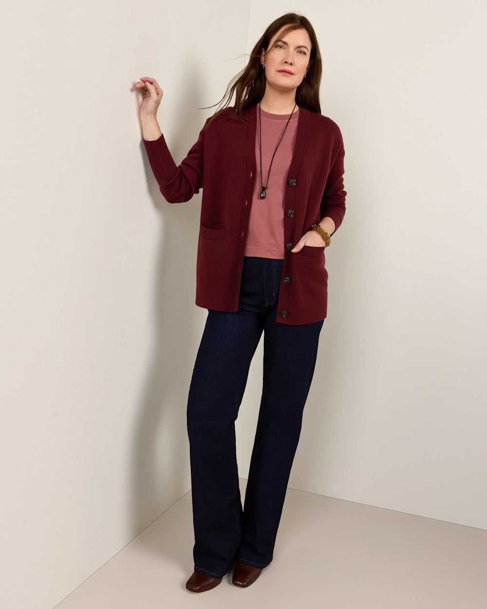PENDLETON WOMEN'S RELAXED MERINO CARDIGAN