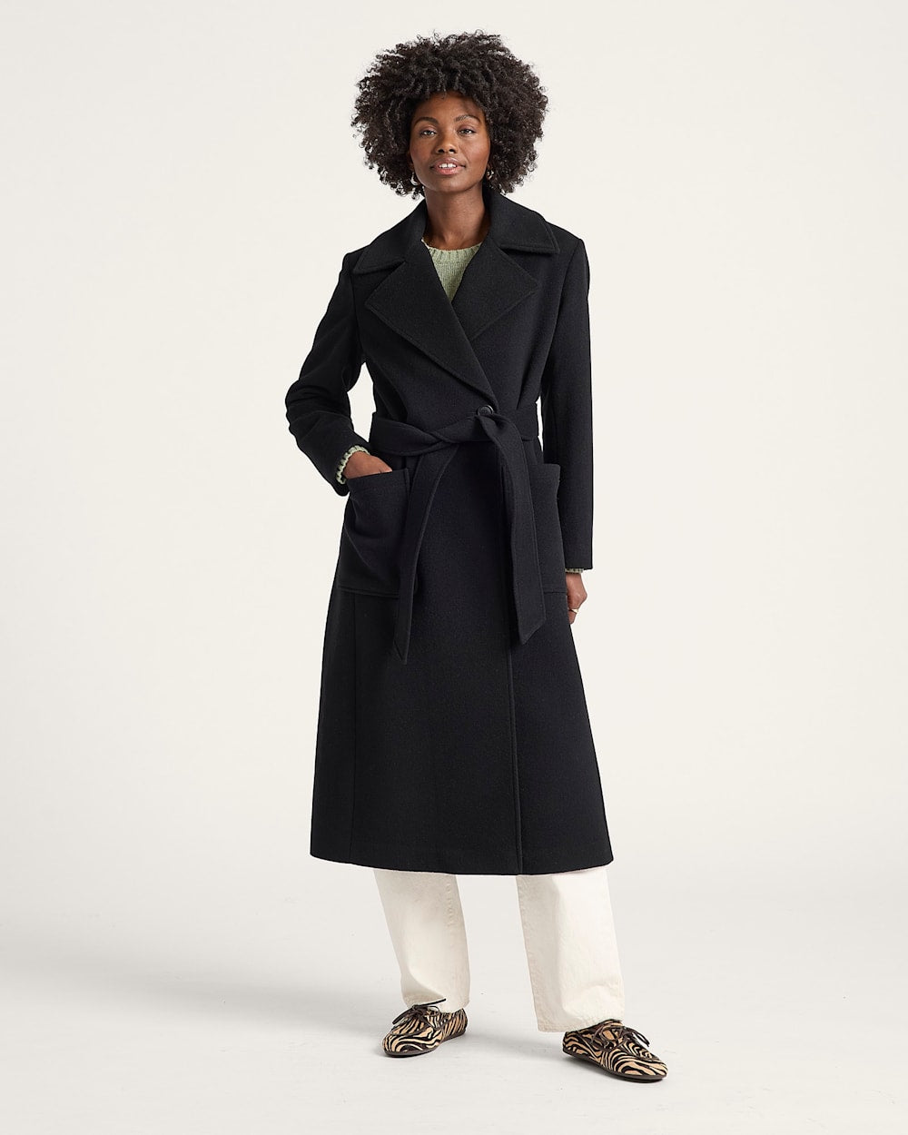 PENDLETON WOMEN'S NOB HILL WOOL WRAP COAT