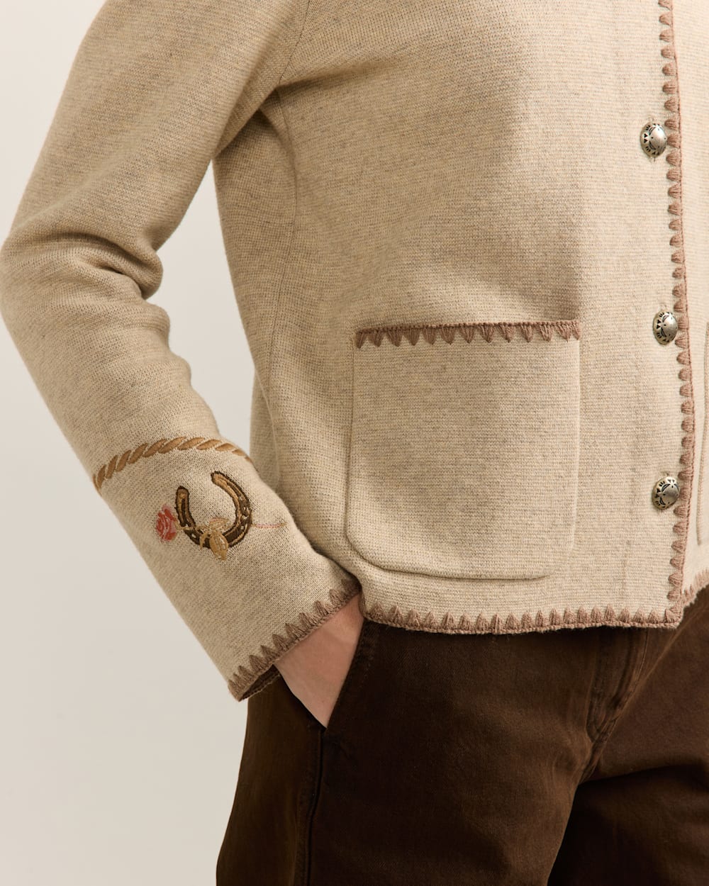 PENDLETON WOMEN'S WESTERN SOUVENIR CARDIGAN