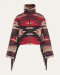 PENDLETON LINDSEY THORNBURG X PENDLETON FRINGED ARCHER JACKET