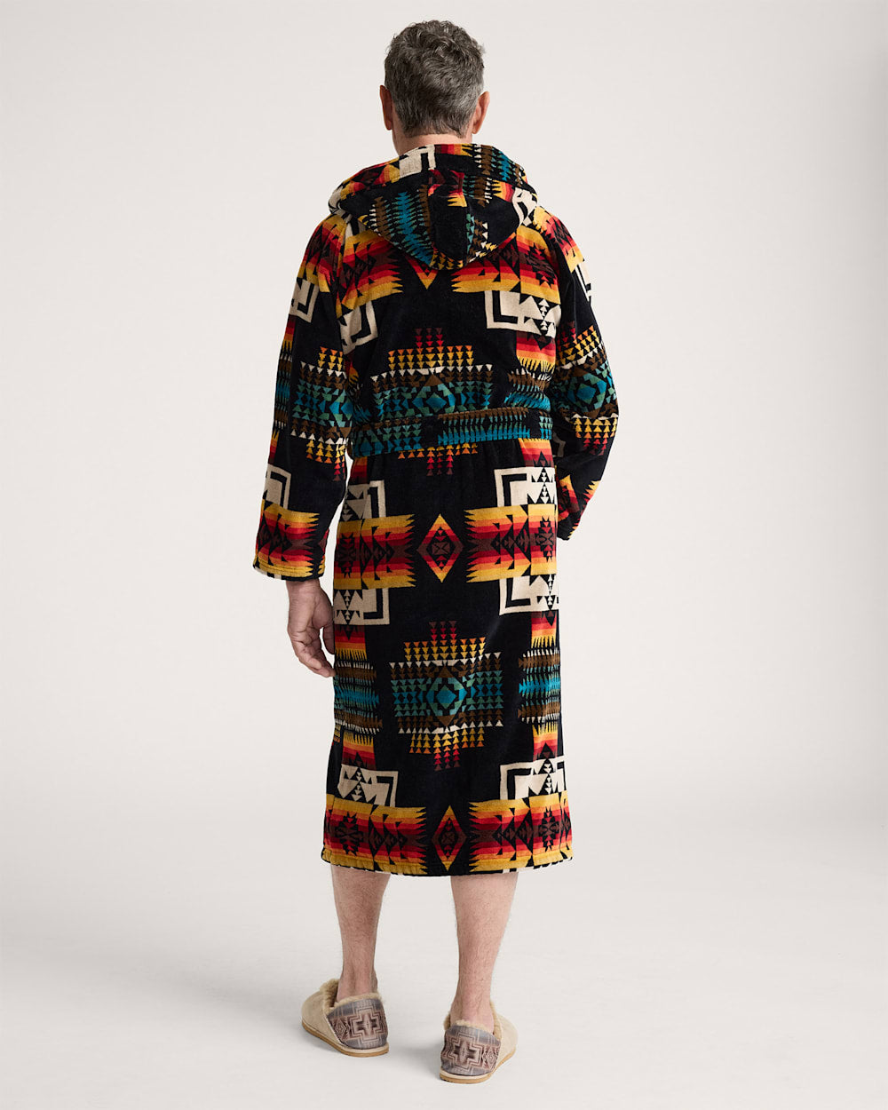 PENDLETON UNISEX COTTON TERRY VELOUR BATHROBE
