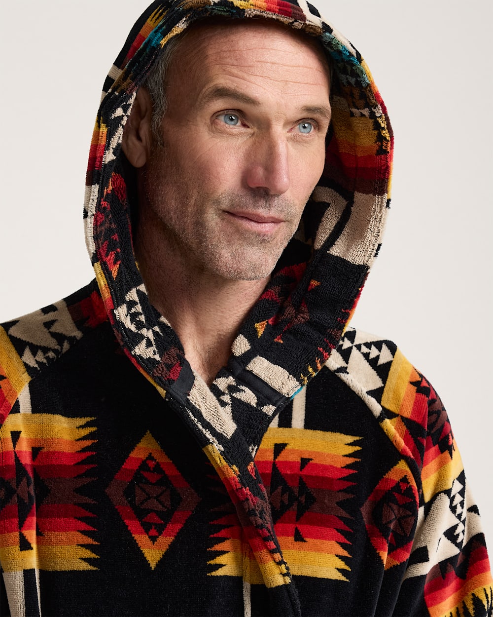 PENDLETON UNISEX COTTON TERRY VELOUR BATHROBE