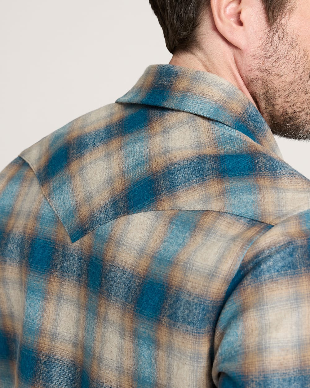PENDLETON MEN'S PLAID SNAP-FRONT WESTERN CANYON SHIRT