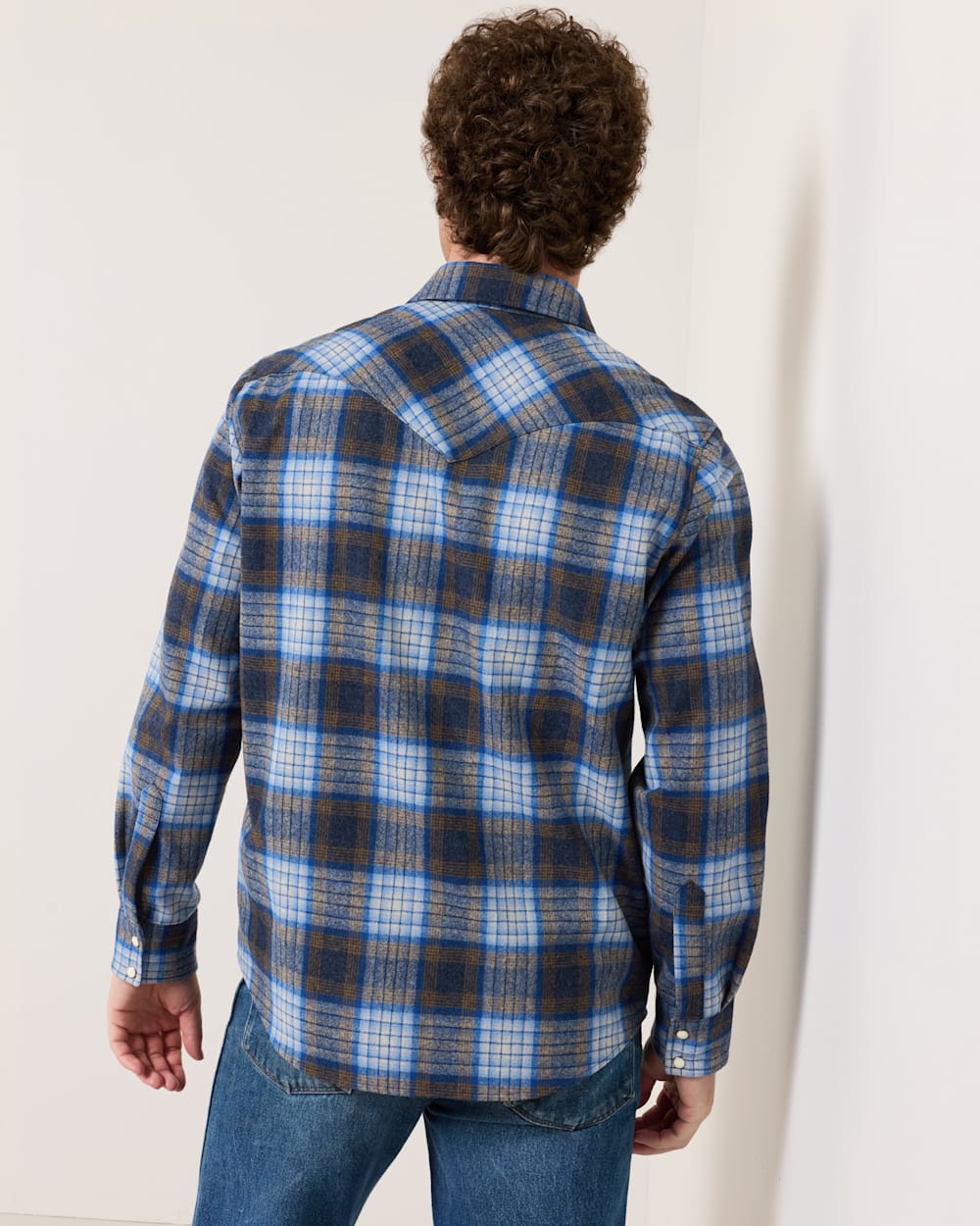 PENDLETON MEN'S PLAID SNAP-FRONT WESTERN CANYON SHIRT