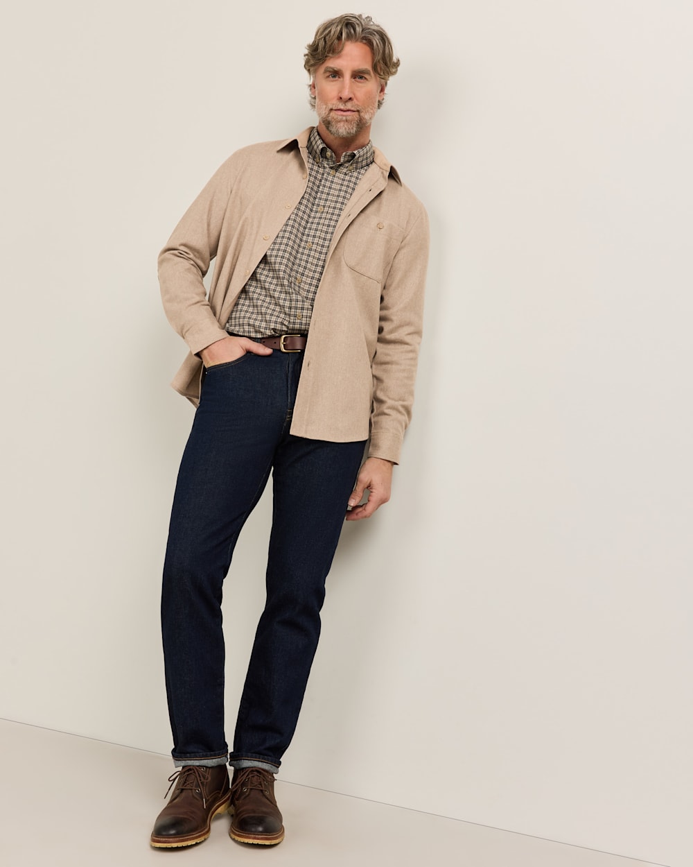PENDLETON MEN'S ELBOW-PATCH TRAIL SHIRT