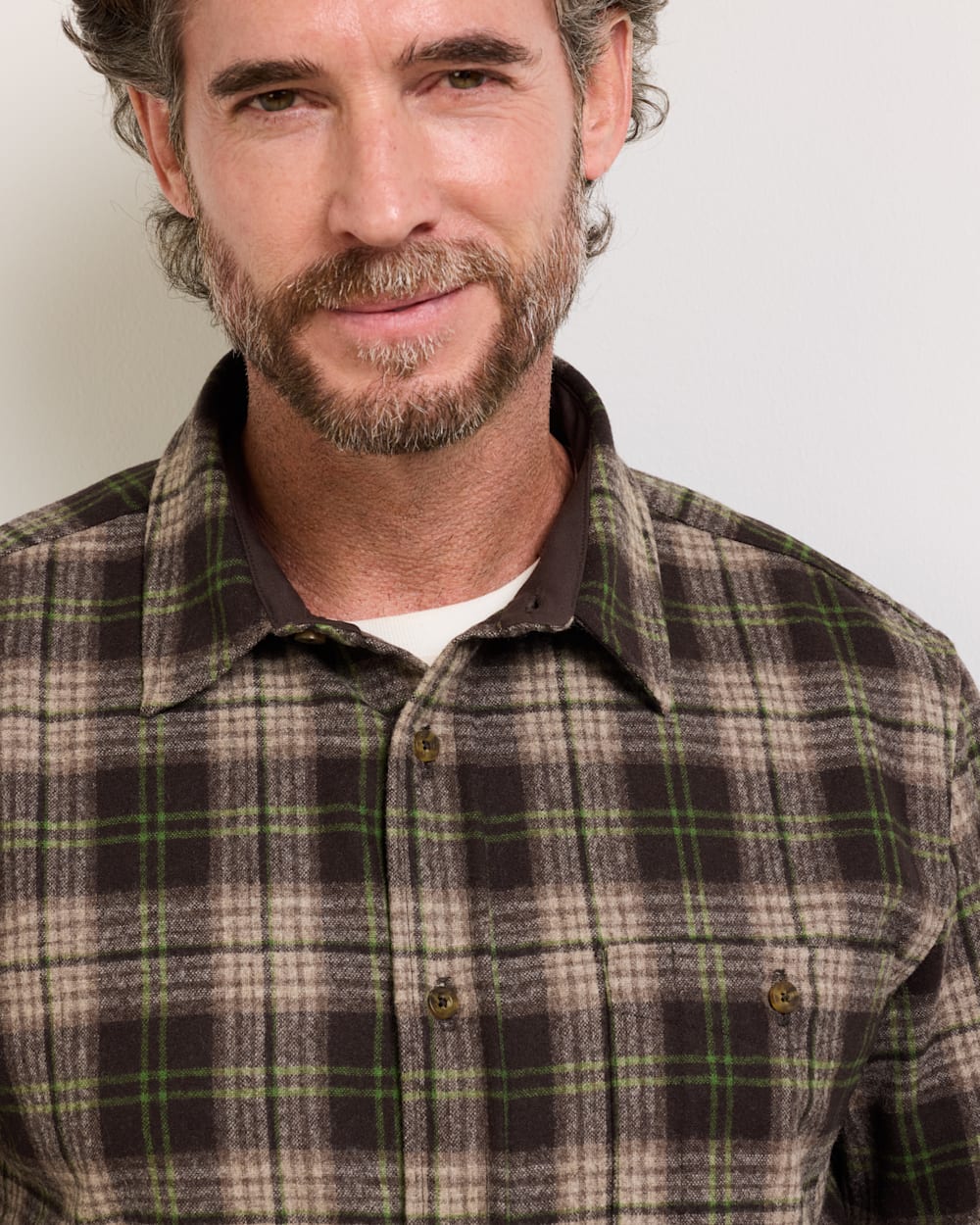 PENDLETON MEN'S PLAID ELBOW-PATCH TRAIL SHIRT