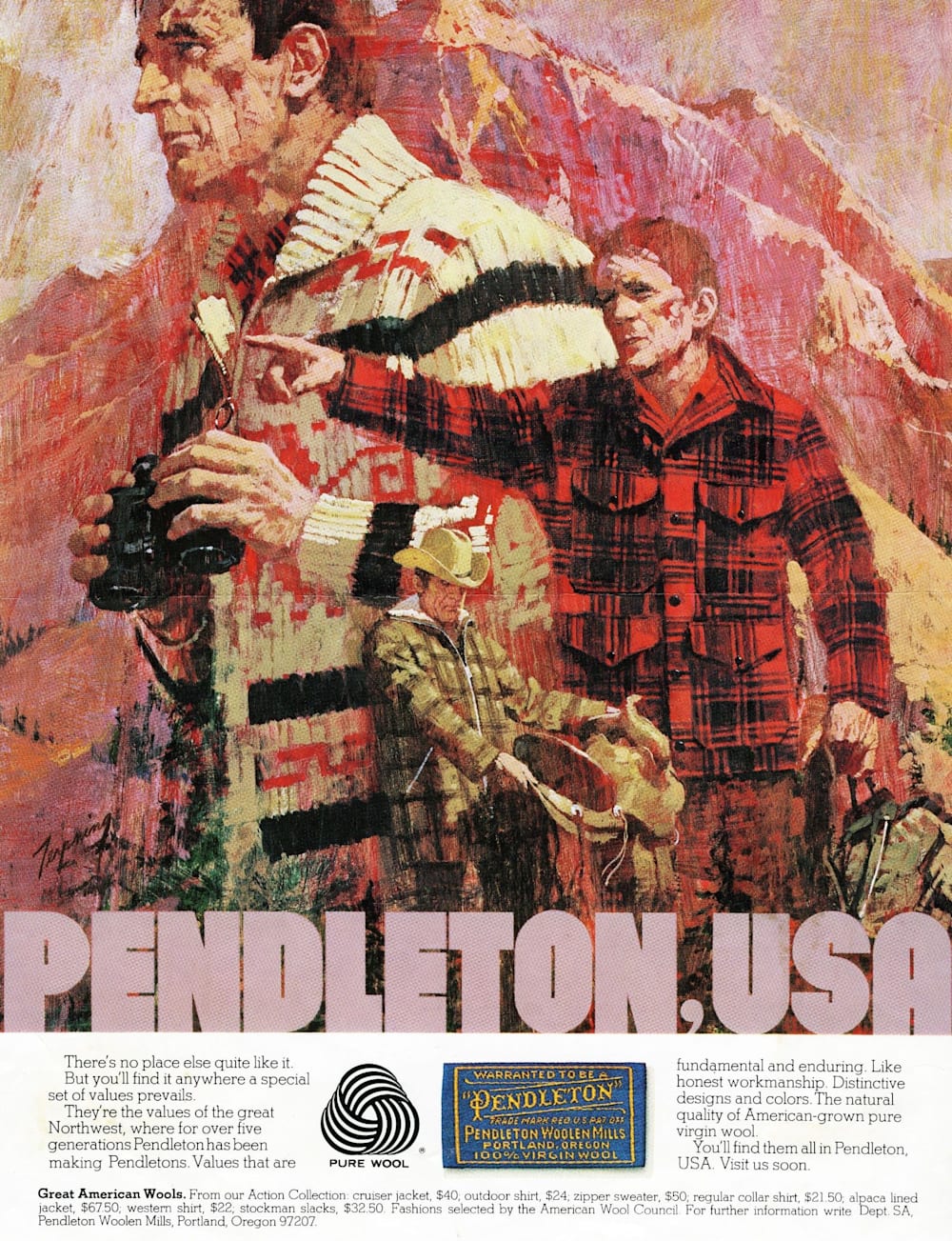 PENDLETON THE ORIGINAL WESTERLEY MEN’S SWEATER